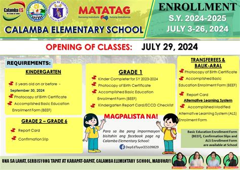DepEd Tayo Calamba ES .